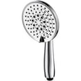 thumbnail image 1 of Handheld Shower Head High Pressure 5 Spray Settings Massage Spa Detachable Hand Held Showerhead Chrome Face with Hose and Adjustable Bracket,L, 1 of 7