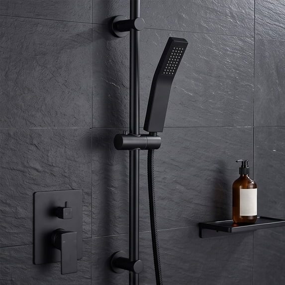 Handheld Shower Head High Pressure Stainless Steel with G1/2 Thread for Bathroom Hotel Apartment Home