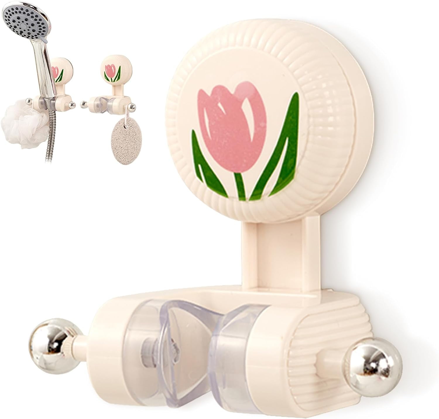 Handheld Shower Head Holder - Adjustable Suction Cup Bracket for ...