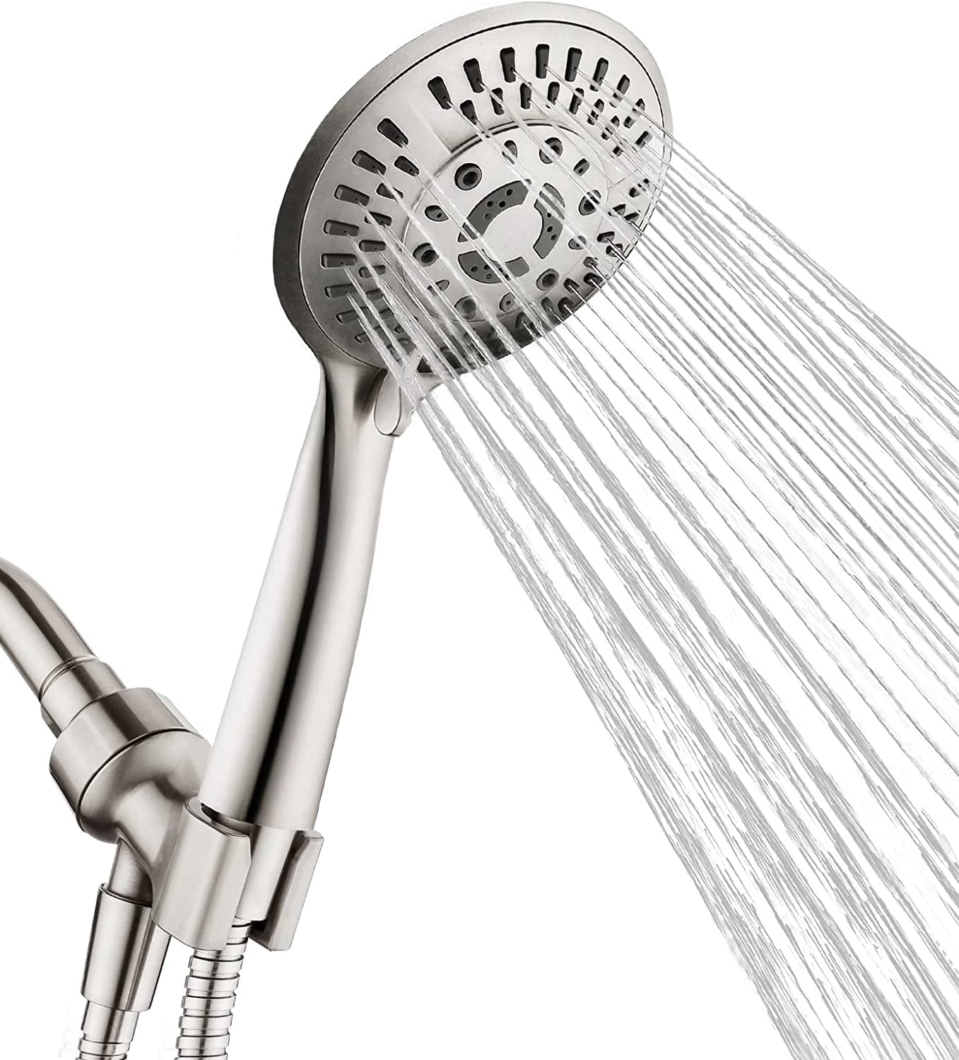 Handheld Shower Head Set 9 Spray Settings High Pressure Hand Held