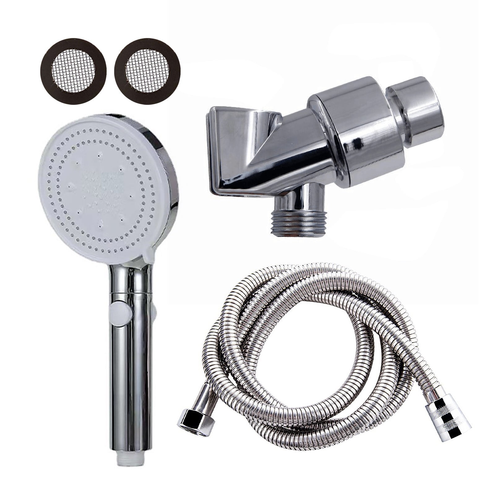 Handheld Shower Head With Hose 6 Spray Mode High Pressure Shower Head