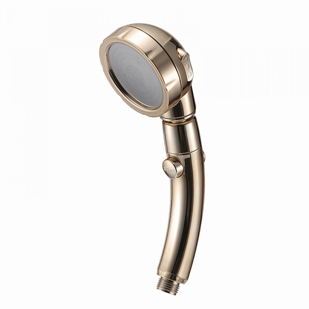 High Pressure Handheld Shower Head With ON/OFF Switch - 3 Spray Modes, 360° Rotation, Water Saving (Head Only)