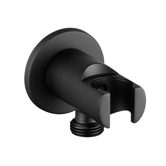 Handheld Shower head Holder Support Rack Wall Elbow Unit Spouts Water Inlet Angle Valves Concealed Water Outlet Enduring