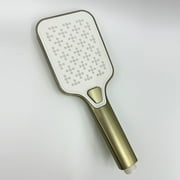Handheld Shower with Slide Bar and Hose,Brushed Gold Stainless Steel Bath Faucets Bathroom Accessories