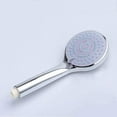 thumbnail image 1 of Handheld Showerheads High Pressure Water Saving showerheads 5 Mode Function 4 inch Face Spray Handheld Showers Join G1/2 interface 2.5 GPM High Flow Regulator and Pressure Optimization Chrome…, 1 of 7