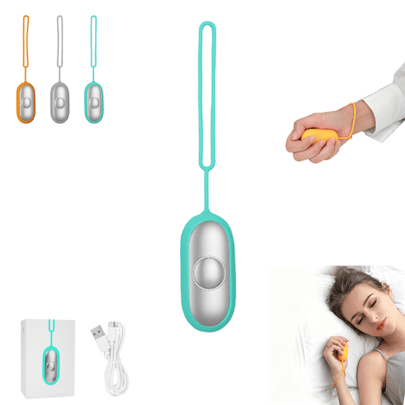 Handheld Sleep Aid Device for Adults and Teens, Dual-Mode Gentle Pulse Relaxation Device, Portable Wellness Tool for Calm Focus & Better Rest, USB-C Rechargeable Compact Sleep Support Device