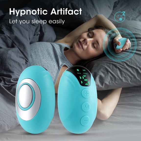 Handheld Sleep Aid Device,Sleep Companion for Relaxation and Well-Being,Compact Sleep Device for Calm Focus & Better Rest, Rechargeable Mini Sleep Helper for Home Office Travel Use