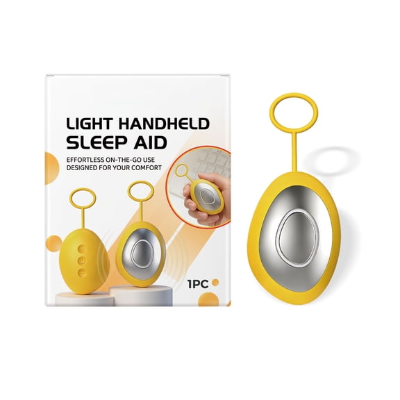 Handheld Sleep Care Device - ABS+Stainless Steel, Microcurrent Tech for Sleep & Focus, Easy to Use, Rechargeable