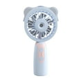 thumbnail image 1 of Handheld Small Fan Portable Misting Fan - Rechargeable Handheld Personal Spray Water Mist Fan 2000mAh Mini Cooling Hand Fans for Travel,Outdoors,Makeup,Camping,Home,and Office Use, 1 of 4