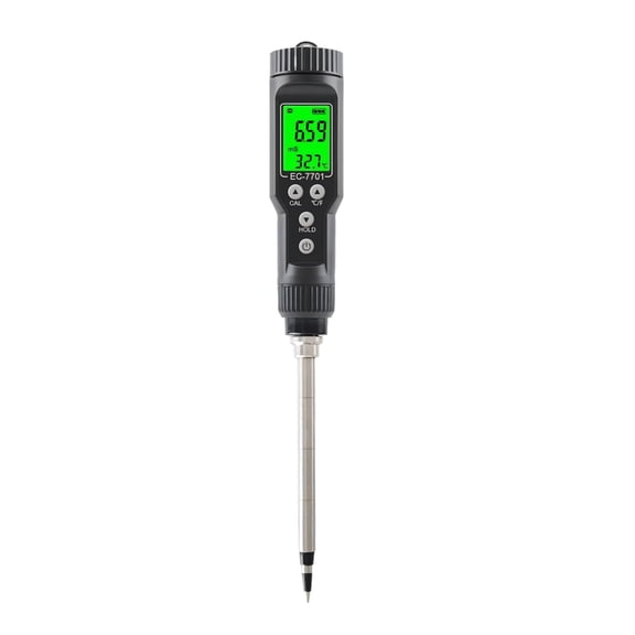 Handheld Soil Electrical Conductivity Meter With 0.01mS Cm Resolution For Fast And Stable Soil Nutrient Analysis household And Farm Areas