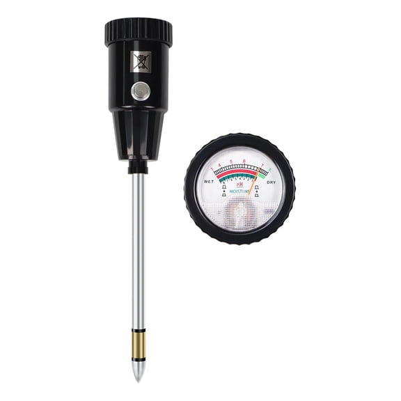 Handheld Soil Moisture PH Meter Acidity Hygrometer Metal Sensor Probe 3~8ph No Battery PH Humidity Tester for Planting Garden