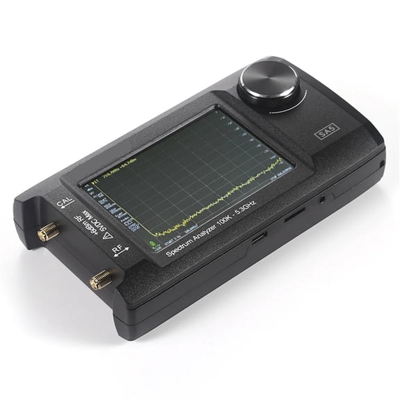 Handheld Spectrum Analyzer 2-in-1 Signal Generator 100k-5.3GHz With 4inch Touch Display And 32GB Card ,Widely Use