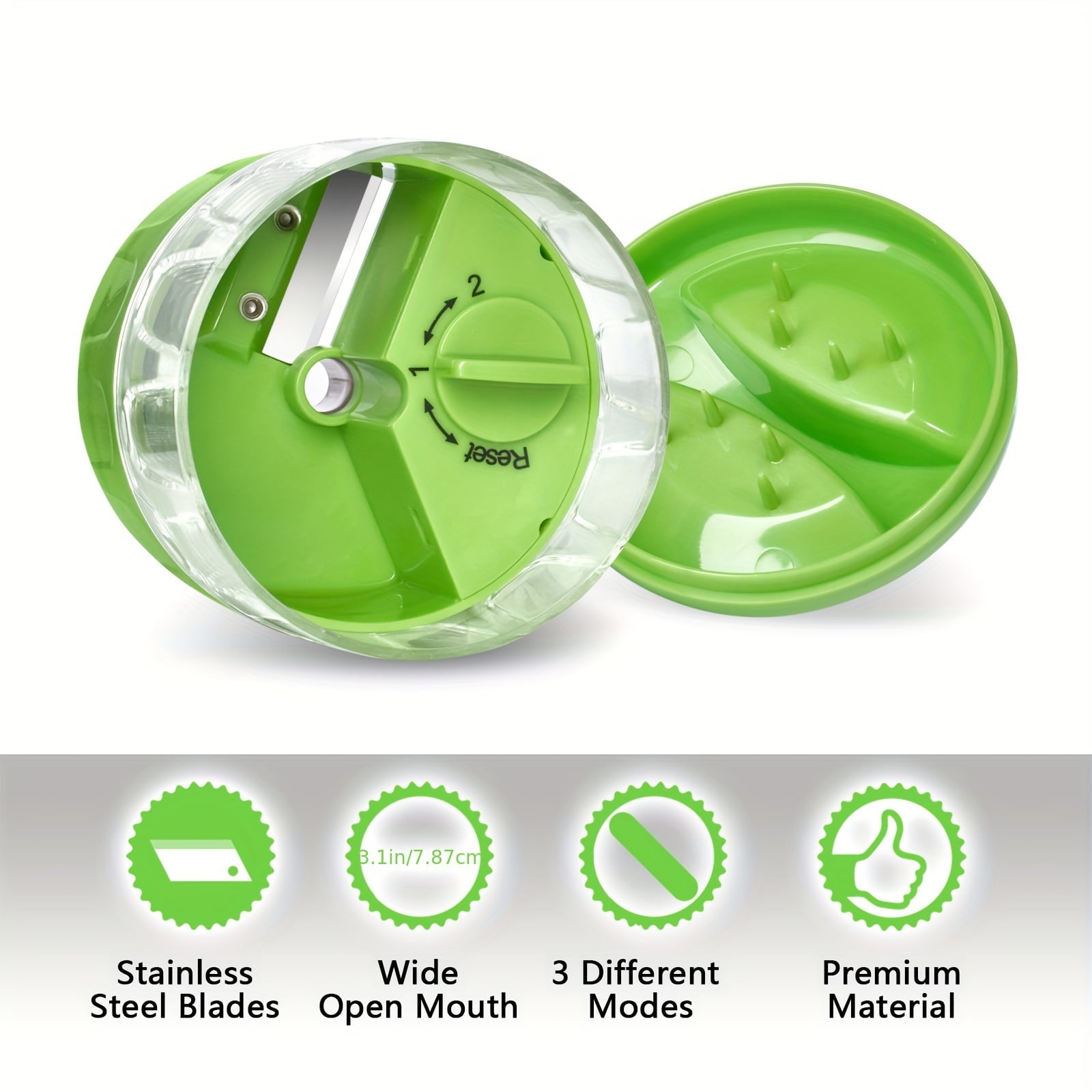 Handheld Spiralizer 3 in 1 Vegetable Slicer, Veggie Spiral Cutter