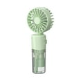 thumbnail image 1 of Handheld Spray Fan Foldable Neck Hanging, 4 Speed Wind Fine Mist Spray, 360° Foldable Hands-Free, Portable USB Rechargeable, For Outdoor Travel Office Desktop On-the-Go Cooling, 1 of 5