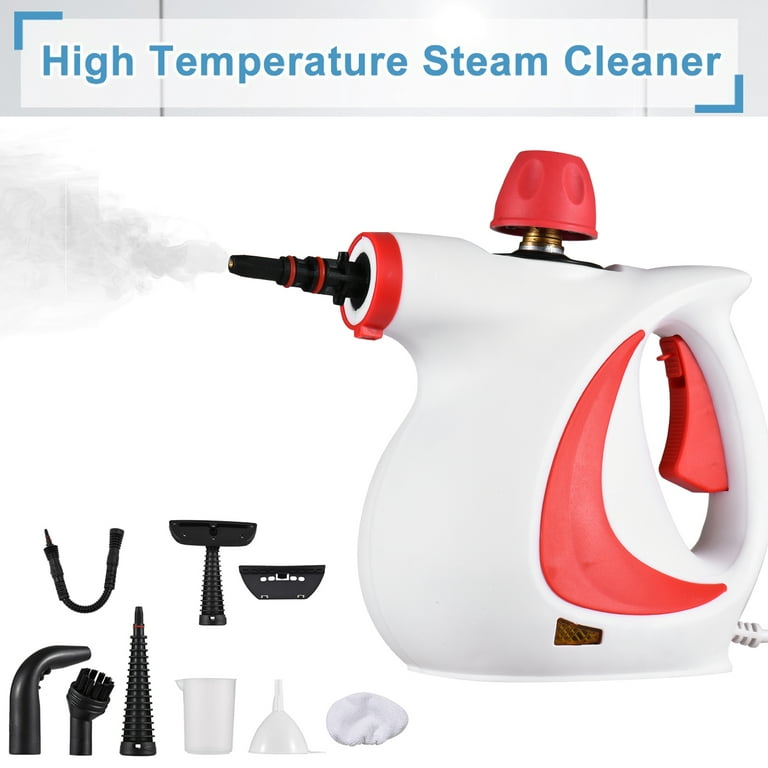 2800W High Pressure Steam Cleaner, Handheld Portable High Temperature Steam  Cleaning Machine for Kitchen Bathroom Grout Tile Furniture and Cars, with