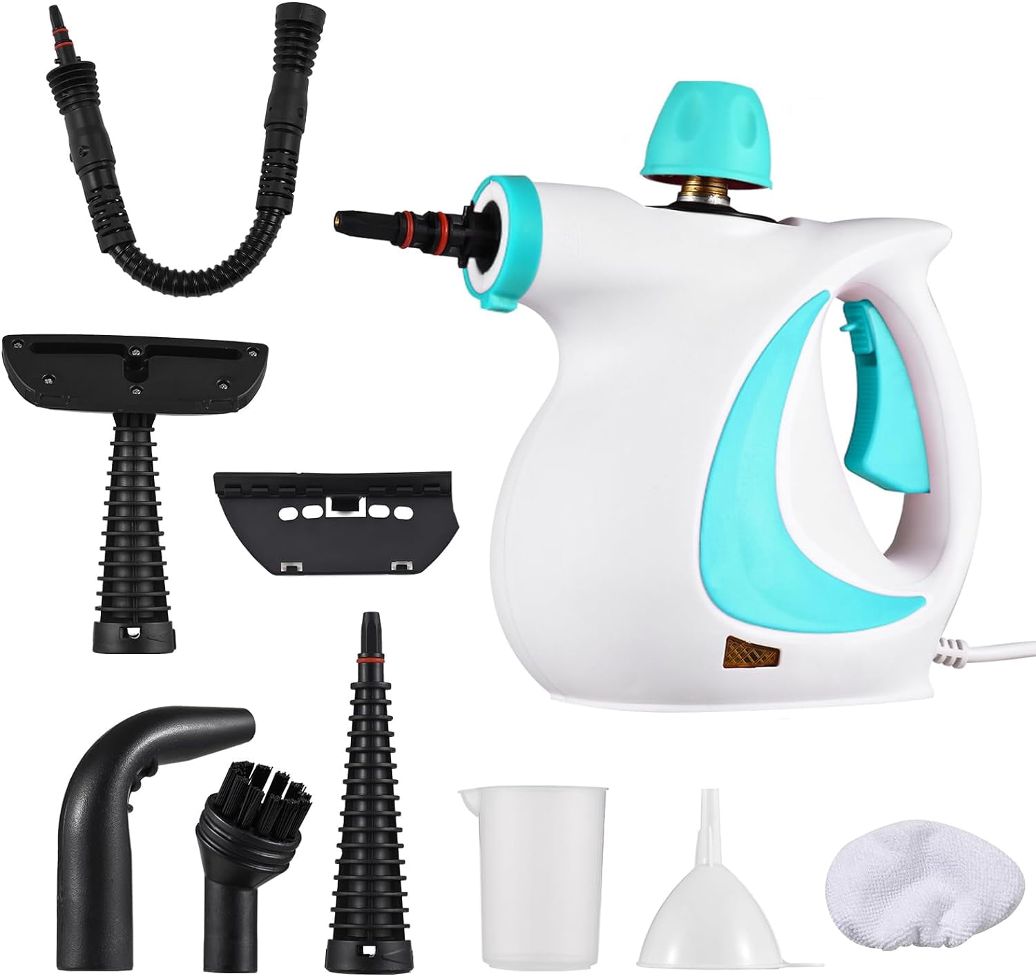 Hand Held Portable Steam Cleaner With 9pcs Accessories