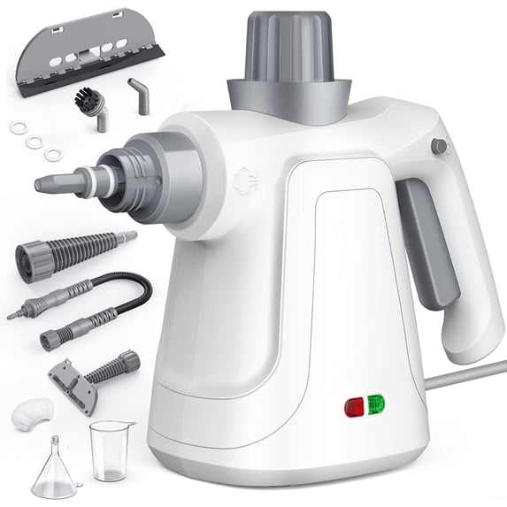 DARZU, Handheld Steam Cleaner, 230°F High-Temperature, 12 Accessories ...