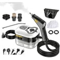 thumbnail image 1 of Handheld Steam Cleaner: 2500W High Temperature Pressurized Steamer with 6 Adjustable Levels - Portable Multi-Surface Steam Cleaning Machine for Kitchen, Bathroom, Furniture, Car, Windows, 1 of 10
