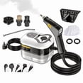 thumbnail image 1 of Handheld Steam Cleaner: 2500W High Temperature Pressurized Steamer with 6 Adjustable Levels - Portable Multi-Surface Steam Cleaning Machine for Kitchen, Bathroom, Furniture, Car, Windows, 1 of 10