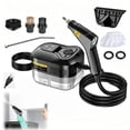 thumbnail image 1 of Handheld Steam Cleaner, 2500W High Temperature Pressurized Steamer with 6 Adjustable Levels, Portable Multi-Surface Steam Cleaning Machine for Kitchen, Furniture, 1 of 10