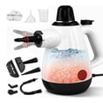 thumbnail image 1 of Handheld Steam Cleaner for Home, Pressurized Deep Cleaning Steamer for Cleaning for All Surfaces with 9 Accessories, Multipurpose Steam Cleaners for Grout Steam Cleaner Tile Kitchen Bathroom, 1 of 7