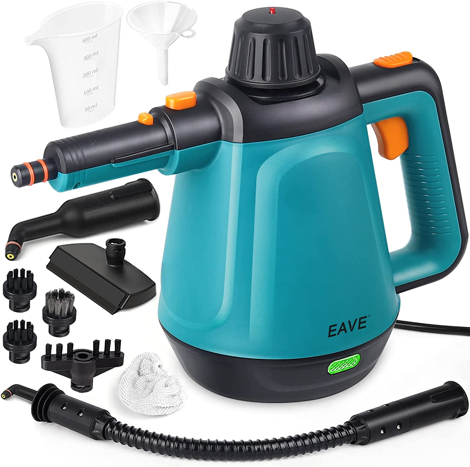 Handheld Steam Cleaner for Home Use, with Steam Lock Button and 10