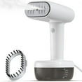 thumbnail image 1 of Handheld Steamer for Clothes and Clothes Steamer 1500W - Strong Power Garment Steamer with 260ml Tank,15s Fast Heat-up Portable Steamer Iron,Fabric Wrinkle Remover Clothing Iron with Brush, 1 of 12