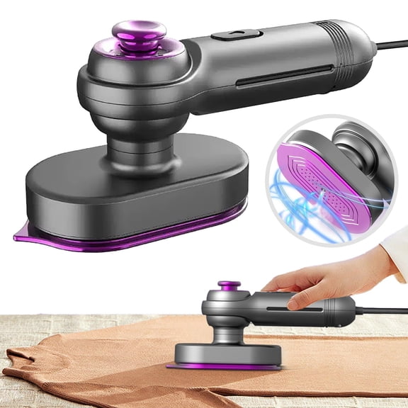 Handheld Steamer for Clothes Ecohintz Handheld Mini Steam Iron & Clothes Crisper - Fast Wrinkle Remover with Quick Heat-Up & No Board Needed, Portable for Travel, Home & Garment Care