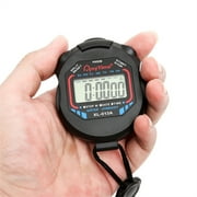 Handheld Stopwatch Digital Chronograph Sport Counter Lap Timer Stop Watch Clock