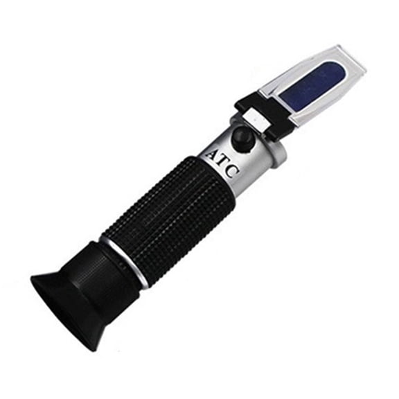 Handheld Sugar Refractometer 0-80% Refractometer Concentration Tester Meter Sugar Content Analyzer For Fruit Juice ,Consistent Readings