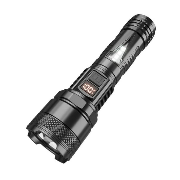 Handheld Super Bright Zoom Tactical Flashlight Versatility Side With A M5V8 N4A0