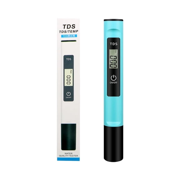 Handheld TDS Meter One Click TDS Pen PPM Detection LCD Display Drinking Water Quality Tester For Aquarium Hydroponics Pools