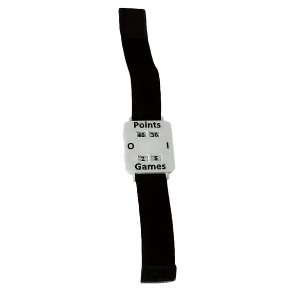 Handheld Tennis Score Counter Wristband Manual Tally Clicker Device For Sports Games And Tracking