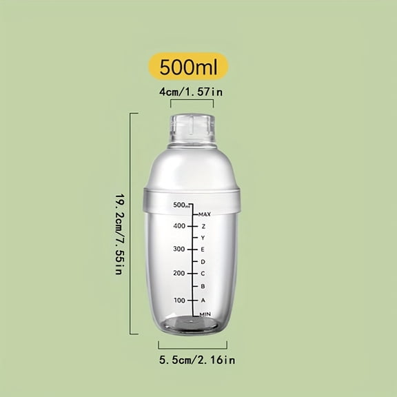 Handheld Thickened Shaker Cup Milk Tea Shop Dedicated Self-Made Milk Tea Set Hand-Squeezed Lemon Tea Tool Violent Shaking Shaker Thickened Set