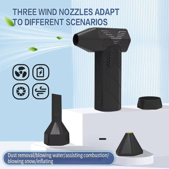 Handheld Turbo Fan Under $5! Kadlawus Integrated Suction and Blower Fan, Handheld Turbo Fan, Outdoor Camping Car Vacuum, Brushless Motor, Portable Fan, Car Vacuum, Rechargeable, Multi Use Tool