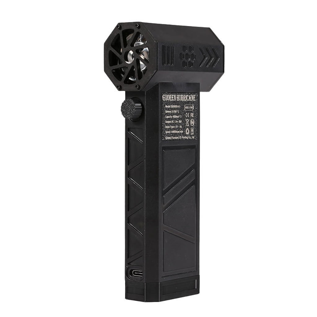 Handheld Turbos Fan 140000RPM High Speed Brushless Motor Air Dusters Rechargeable Air Blower Cleaner With LED Light