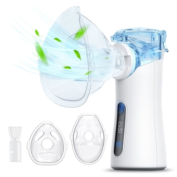 Handheld Ultrapure Personal Steam Inhaler with LED Display, a Must-Have for Home and Travel