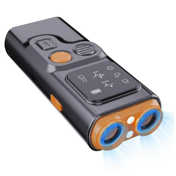 Handheld Ultrasonic Dog Repeller, 4.72 in, Stops Barking & Deters Aggressive Dogs, Portable Safety Device for Walks and Outdoor Activities