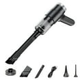 thumbnail image 1 of Handheld Vacuum - 2.1 x 5.9 x 7in Rechargeable Cordless, High-Power Suction for Car & Home, Includes Crevice Tool & Flip Brush(), 1 of 5