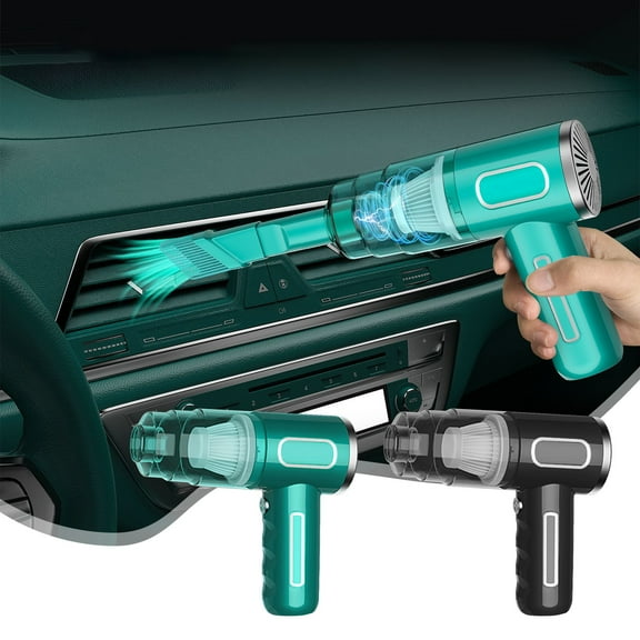 Handheld Vacuum under $5! CQCYD Handheld Cordless Vacuum Cleaner High Power Car Vacuum Rechargeable Wet Dry Vacuum for Home Carpet Car Interior Cleaning