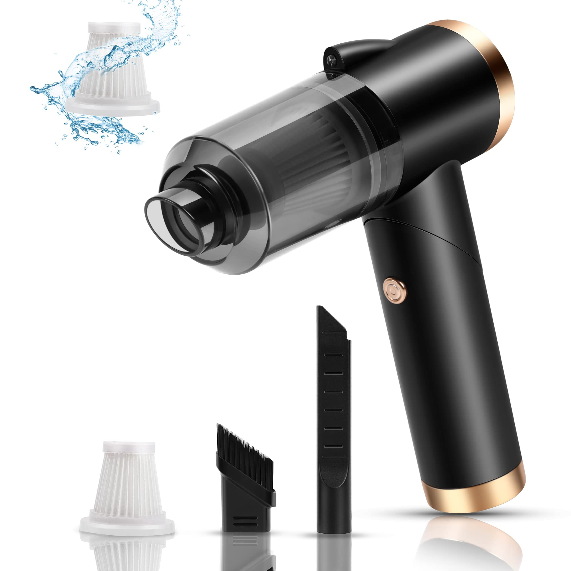 Handheld Vacuum, 9000PA Handheld Vacuum Cordless Strong Suction with