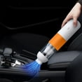 thumbnail image 1 of Handheld Vacuum Cleaner - 10.2 x 2.2 x 2.2in, 2-in-1 USB Rechargeable 20000Pa Suction for Car & Keyboard(), 1 of 6