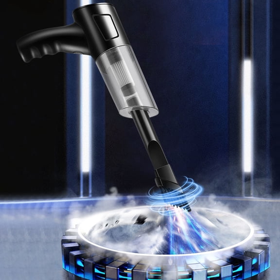 Handheld Vacuum Cleaner - 12.6 x 5.5in Wet and Dry Car Vacuum with 10000Pa Suction & 45min Runtime, Portable for Home and Auto Use