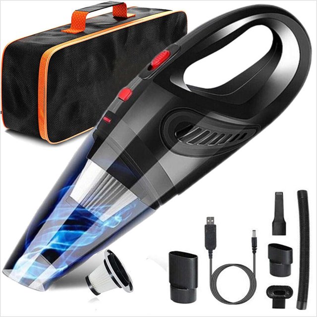 Handheld Vacuum Cleaner, 6KPa Portable Cordless Rechargeable For Car