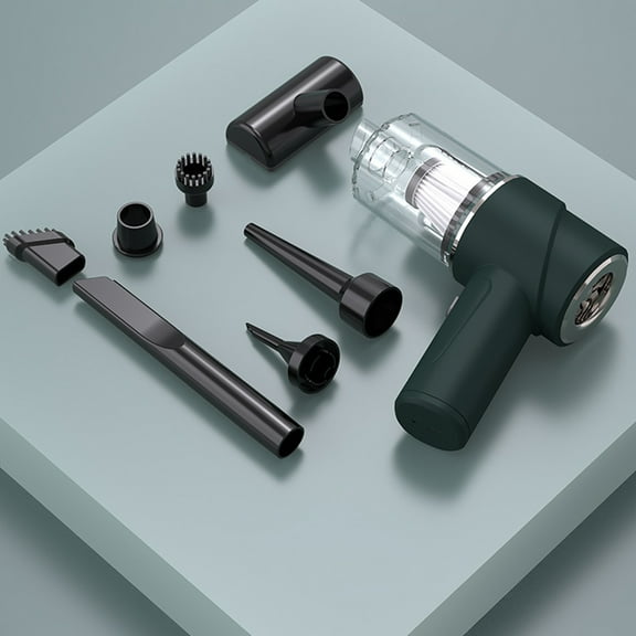 Handheld Vacuum Cleaner - 7.5 x 6.3in, 9000Pa Powerful Wireless Suction with 8 Attachments for Car, Home & Office()