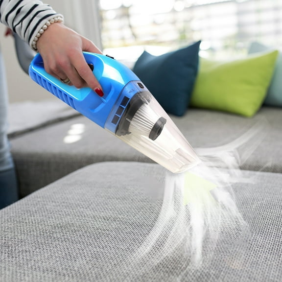 Handheld Vacuum Cleaner Cordless, Rechargeable (USB Charge), Powerful Suction Cleaner, Portable Hand Vacuum for Pet Hair Home and Car Cleaning, Wet & Dry