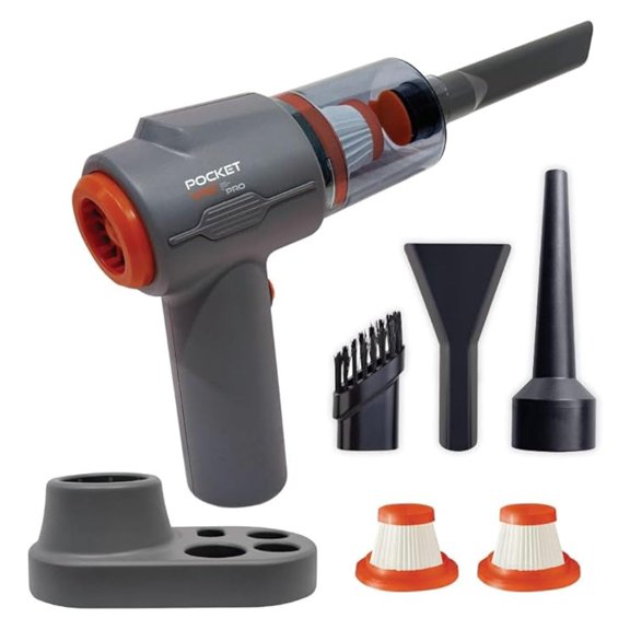 Handheld Vacuum Cleaner with Docking Station, Pro Cordless Vacuum, Lightweight Powerful for Home, Car, Pet Hair, Upholstery Cleaning