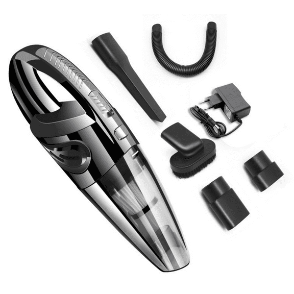 Handheld Vacuum Cordless, Portable Auto Car Vacuum with Powerful Suction, Wireless Car Handheld Vacuum Cleaner with Dual Level Filtration System for Car/Home/Office