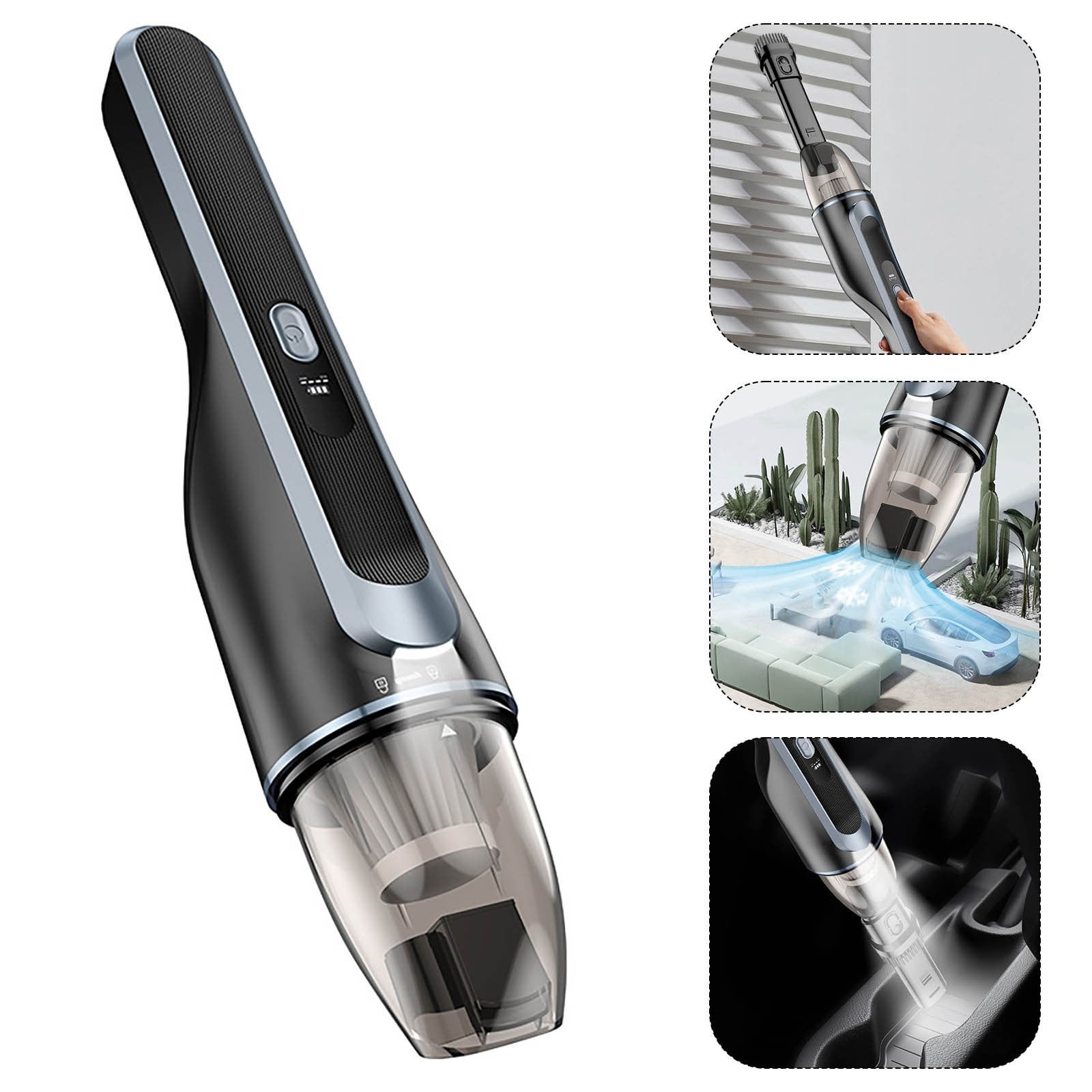 Handheld Vacuum Sewing compatible with Machine Vacuum Attachment Window