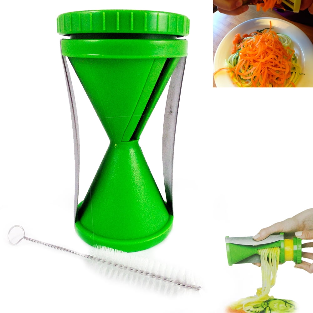 Home-it Handheld Spirelli Spiral Vegetable Slicer, julienne peeler Com –  homeitusa